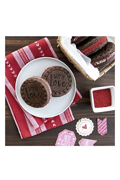 BKC HOME 6'lı Döküm Kurabiye Şekillendirici Kalıbı Pankek Mührü Cookıe Stamps Çeyiz Yılbaşı Temalı