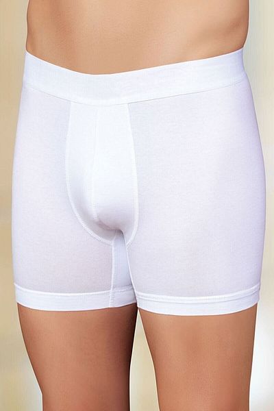 Şahinler Me031 White Men's 4 Pieces Lycra Boxer