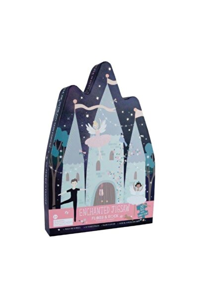 Floss & Rock 20 قطعة أحجية على شكل قلعة