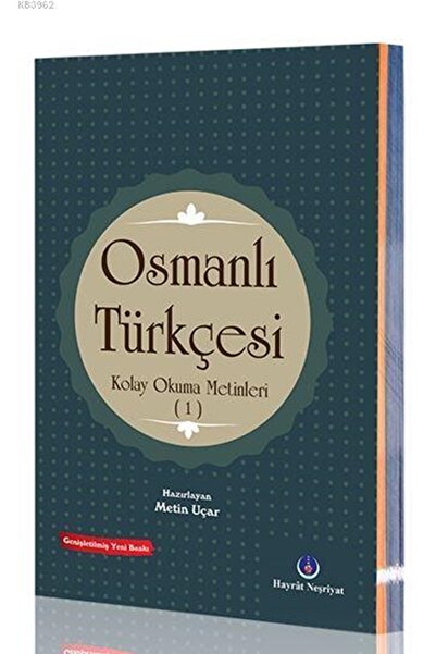 Hayrat Neşriyat Osmanlıca Kolay Okuma Metinleri-1
