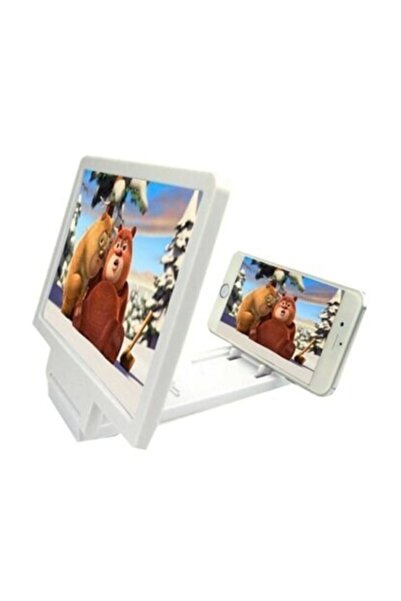 Filonline Telefon Ekran Büyüteci 3d Tüm Modellere Uyumlu Telefon Büyütücü F1