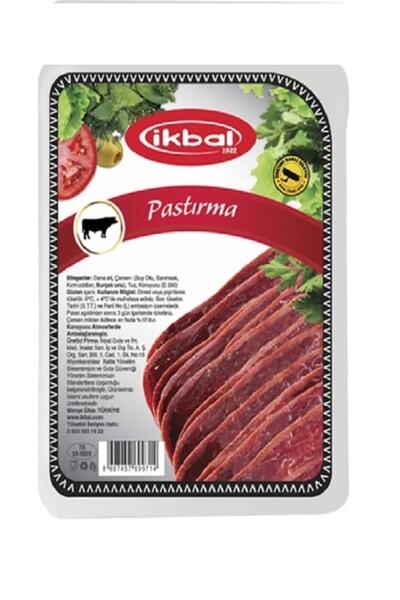 İkbal Pastırma Dilimli Çemensiz 90 Gr