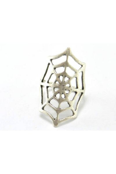 Köstebek Spider Web Adjustable Ring