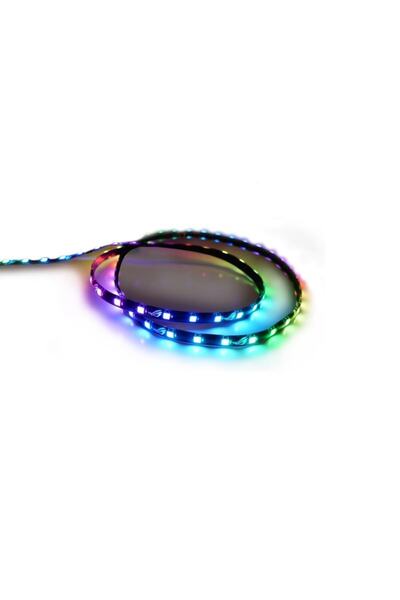 DEKOLED Tek Çipli Rgb Çok Renkli 12v Şerit Led 5 Mt Silikonlu Ip 65