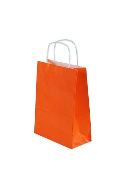 Kraft Orange Bag 25x12x31 (00 Paper Bags)