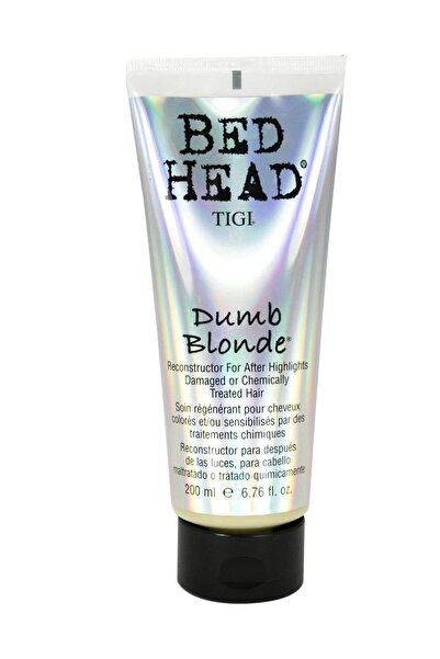 Tigi Bed Head Dumb Blonde Röfleli Saçlar için Onarıcı Saç Kremi 200 ml 615908...