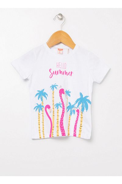 Koton T-shirt, 9-12 Months, White