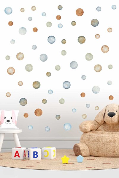 ENGINPRINT 5 Ve 3 Cm Breeze Suluboya Puantiye Etiket Seti 108 Parça