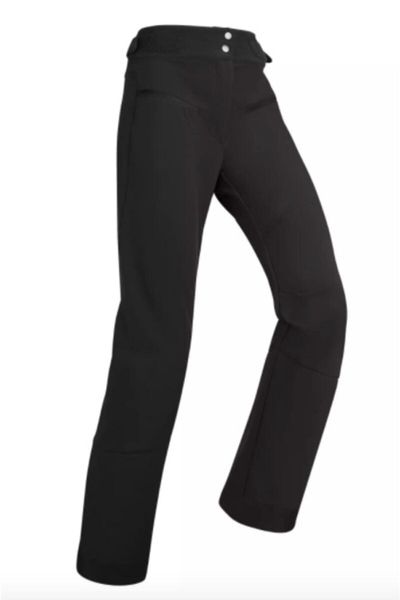 Womens Straight-Cut Cotton Fitness Leggings Sport Trousers Adjustable Fit  Domyos | eBay