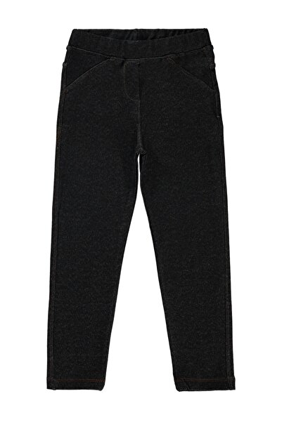 Civil Girls Devojčice, traper leggins, 10-13 godina, crne