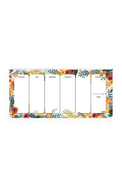KESKİN COLOR Chisel Color 12*26 Weekly Planner Block-spraying Garden