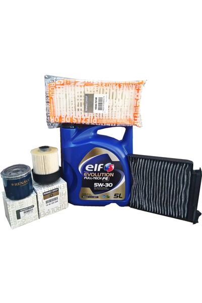 Genel Markalar Dacia Duster 1.5 Dci Yağ Bakım Filtre Seti (2013-2018)