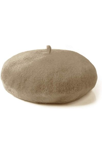 Shopiolog Women's Organic Cotton Imported Painter Beret (Not felt)