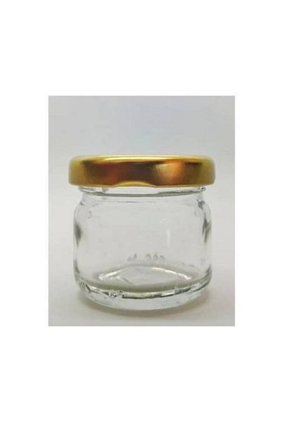 Şişecam 50 Pieces 29 Cc Glass Jar with Lid