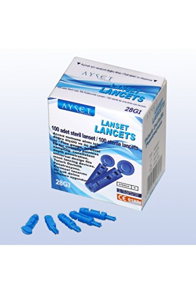 Ayset 30g Lanset (parmak Delme Iğnesi) Lancet 400 Adet