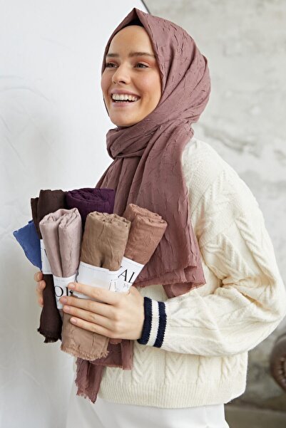 VALORSCARF Dut Rengi Bambu Şal