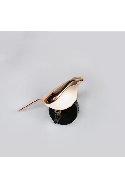 Genel Markalar Altın Metal Kuşlu Aplik