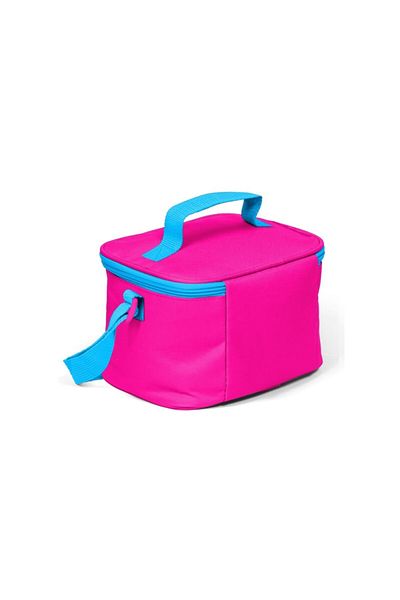 Coral High Sport Neon Pink Thermo Lunch Box New