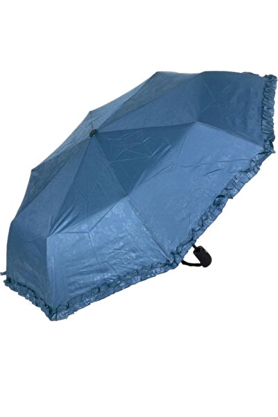 DZC KUZENLER AVM Full Otomatik Rüzgara Dayanıklı Çanta Boy Kadın Şemsiye