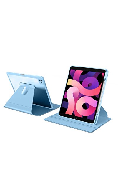 Nezih Case Ipad Pro 12.9 2020-2021 4. Nesil Ve 5. Nesil Kalem Bölmeli 360 Dön...