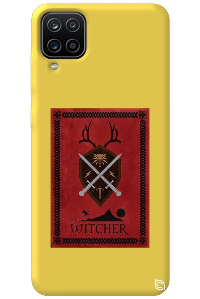 WANNA PROTECT حافظة هاتف سامسونج جالاكسي A12 من السيليكون بنمط The Witcher مع...