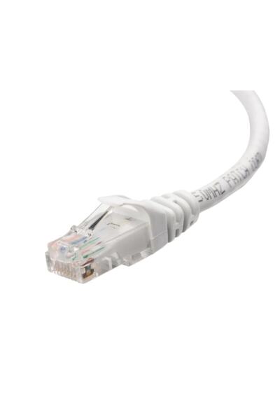 Netlınk  Uyumlu Utp Cat6 Patch Cord Beyaz - 2 Mt Internet Kablosu