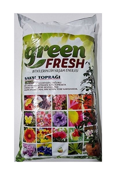 Ekodoğa Çiçek Toprağı 10 L Yerli Torf Saksı Toprağı Bitki Torf Karışımlı Torf Toprağı