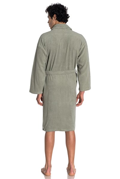 eumenia Men's Green Şalyaka Dressing Gown