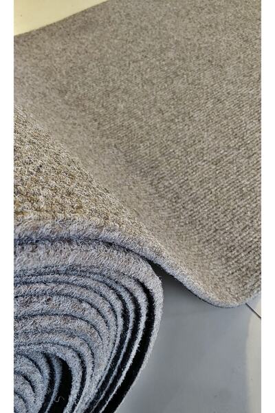 KOTİL Lombok Çelik Halı Krem En: 100cm Yoğun Trafik Ofis Iş Yeri Araç Paspası