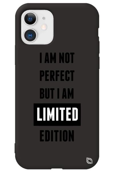 WANNA PROTECT iPhone 12 Black Color Premium Velvet Inside Limited Patterned S...