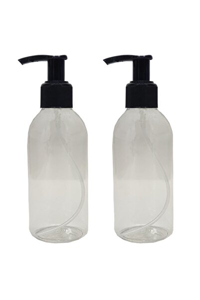 Paradise Sert Plastik 150 Ml Boş Sprey Kolonya Dezenfektan Şişesi + Sıvı Sabun Pompalı 2 Adet