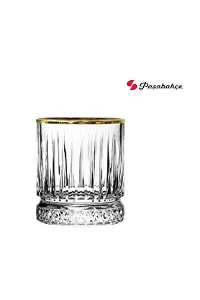 Paşabahçe Elysia Golden Touch Soft Drink 280cc and 210cc Water Glass 12 Pieces