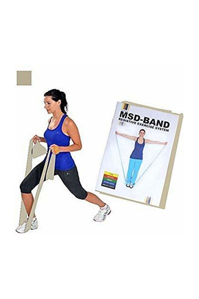 MSD Band Resistance Exercise Rubber 1.5 M Gray
