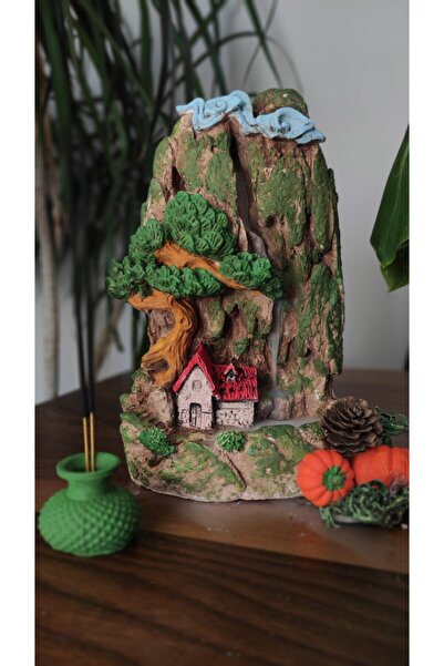 EV DEKORUM Dağ Geri Akış Şelale Tütsülük