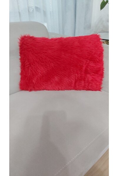 Paris Life Плюшевий прямокутний чохол для подушки - червоний