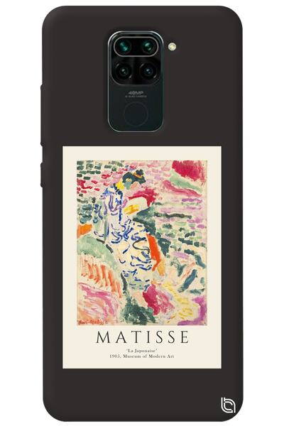 WANNA PROTECT Xiaomi Redmi Note 9 Black Color Premium Velvet Inside Matisse P...