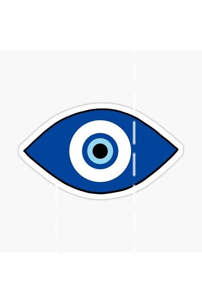 TSC Autocolant Evil Eye Etichetă Lipire Parbriz Auto Laptop Md27 18cm