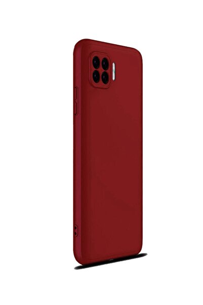 Molly Oppo Reno 4 Lite Uyumlu Bordo Guardian Mat Silikon Kılıf