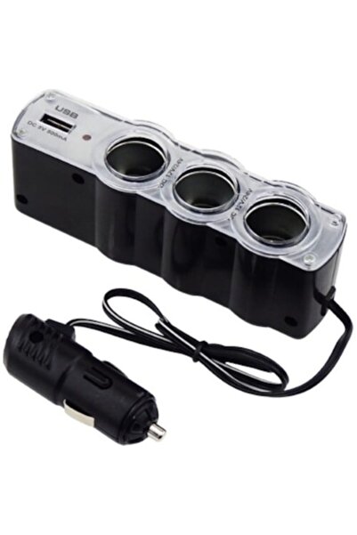 STOREMAX Tiger Marketing Üçlü Araç Oto Çakmaklık Çoğaltıcı