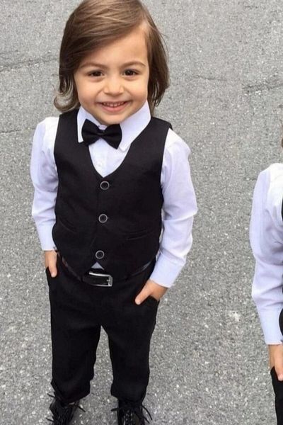 ABİYEKİDS Baby Tuxedo Black