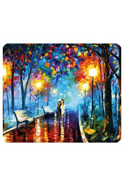 MAĞAZA DEPOM Περπάτημα στο Rainy Forest - Τυπωμένο Ορθογώνιο Mouse Pad