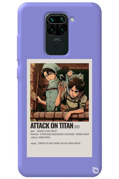 WANNA PROTECT حافظة هاتف Xiaomi Redmi Note 9 Lilac Premium مخملية داخلية من ا...