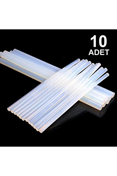 Hobialem 10 Adet, Ince Silikon, Sıcak Silikon, 7 Mm, Şeffaf Mum Silikon, Sıca...