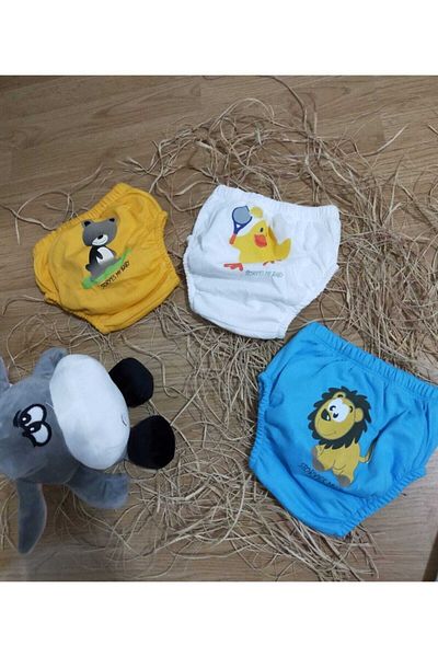 bejamonti Baby Boy Cute 3-Piece Training Pants