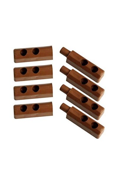 Esra 17x25 Sineklik Menteşesi Renkli Altınmeşe Paket Kapı Pencere Sinekliği 4...