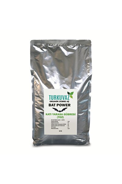Turkuvaz 10 Kg. Organik Verim Arttırıcı Mikron Toz Yarasa Gübresi (katkısız -...