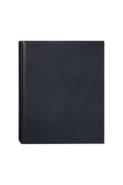 Önder Black Business Card Holder 2 Rows 20 Yp
