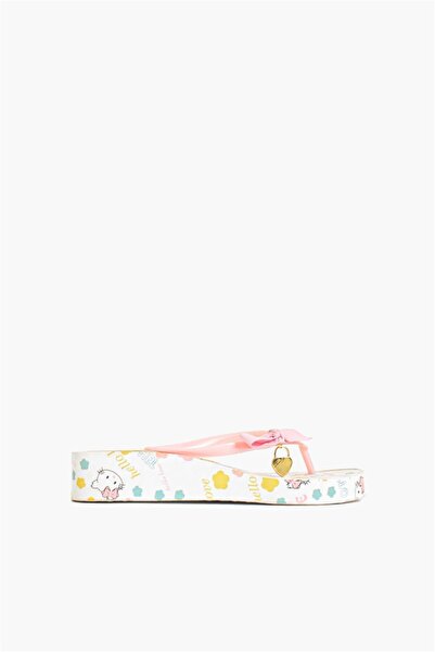 Shoes & More L971523 - Λευκό - Παντόφλες