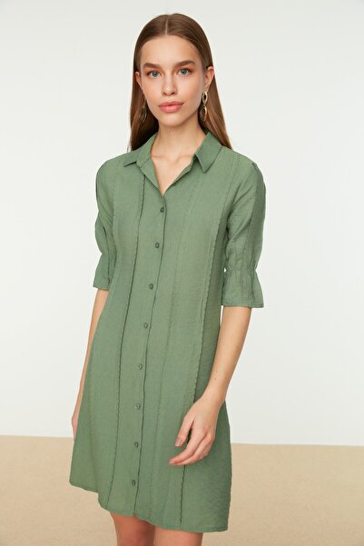 Trendyol Collection Kleid - Grün - Blusenkleid