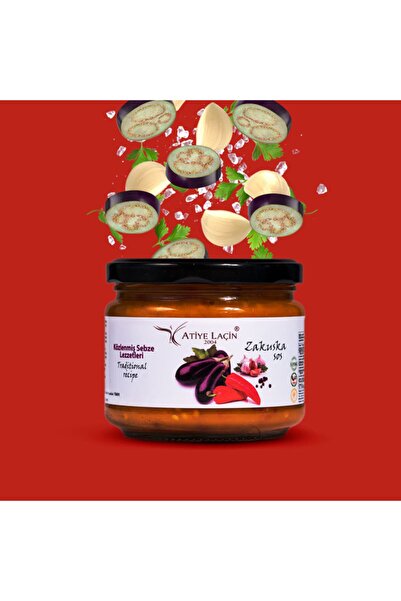 Atiye Laçin Zakuska Sos 300 Gr ( %100 Doğal ,katkı Maddesi ,renklendirici Ve ...